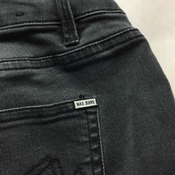 MAX JEANS GRAY SKINNY JEANS - Picture 1 of 8